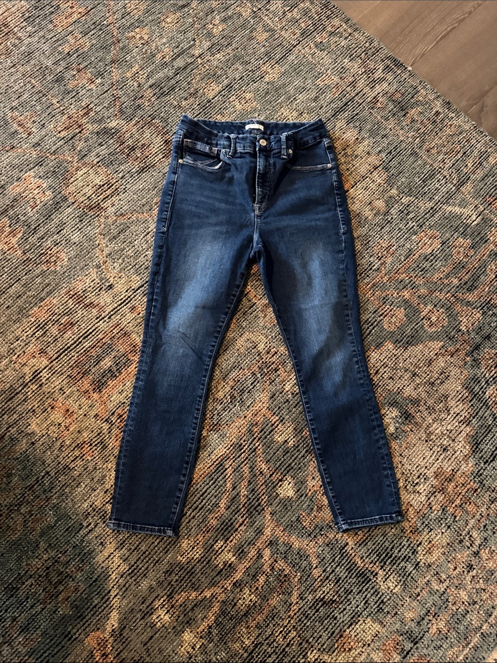 Good American Dark Blue Skinny Jeans